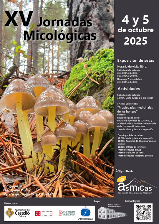 XV Jornadas Micológicas en el Espai Cultural Moruno