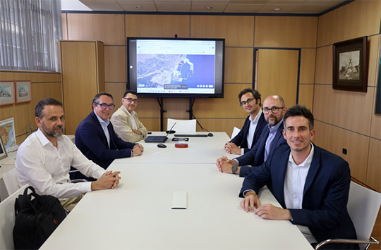 PortCastelló capta el interés del grupo Qair en el proyecto de energía eólica flotante PortCastelló capta el interés del grupo Qair en el proyecto de energía eólica flotante