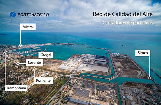 PortCastelló renueva su compromiso con la mejora de la calidad del aire