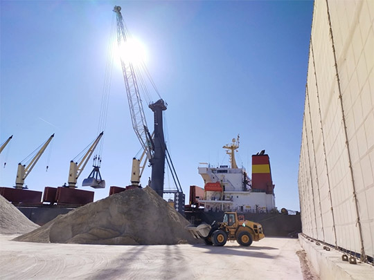 El puerto de Castellón registra su mejor diciembre de los últimos cuatro años