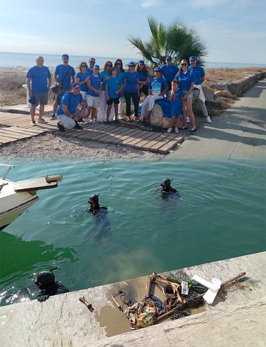 PortCastelló impulsa un proyecto ambiental para proteger la microrreserva de flora de la playa del Serradal