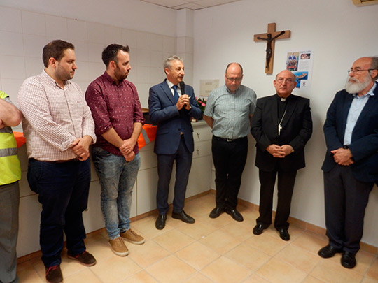 Inauguración de un local que prestará asistencia y atención a los marinos que recalan en PortCastelló