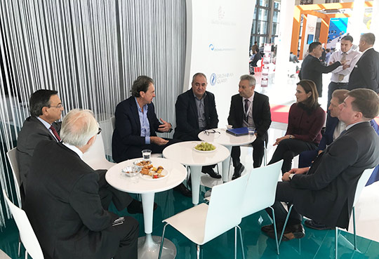 Las medidas de eficiencia en el tráfico de graneles sólidos de PortCAstelló expuestas en Tecnargill