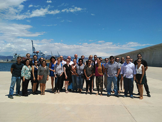 El Puerto de Castellón recibe a estudiantes de la Universidad de St. Edwards de Texas