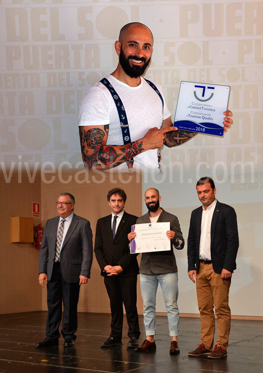 El restaurante Puerta del Sol recibe el sello de Compromiso de Calidad Turística del Sicted