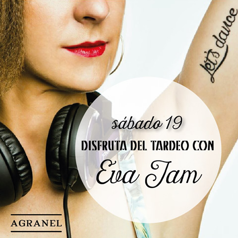 Disfruta del tardeo con Eva Jam en Rústico restaurante