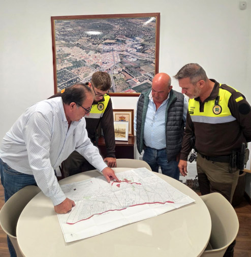 San Rafael del Río refuerza la protección del campo y mejora sus caminos rurales con el apoyo de Diputación y Generalitat 