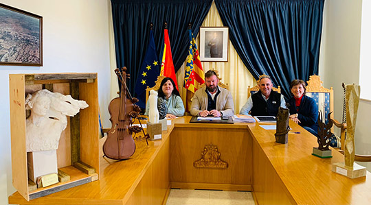 Siete artistas de toda España se presentan al concurso de escultura del Ayuntamiento de Sant Jordi   