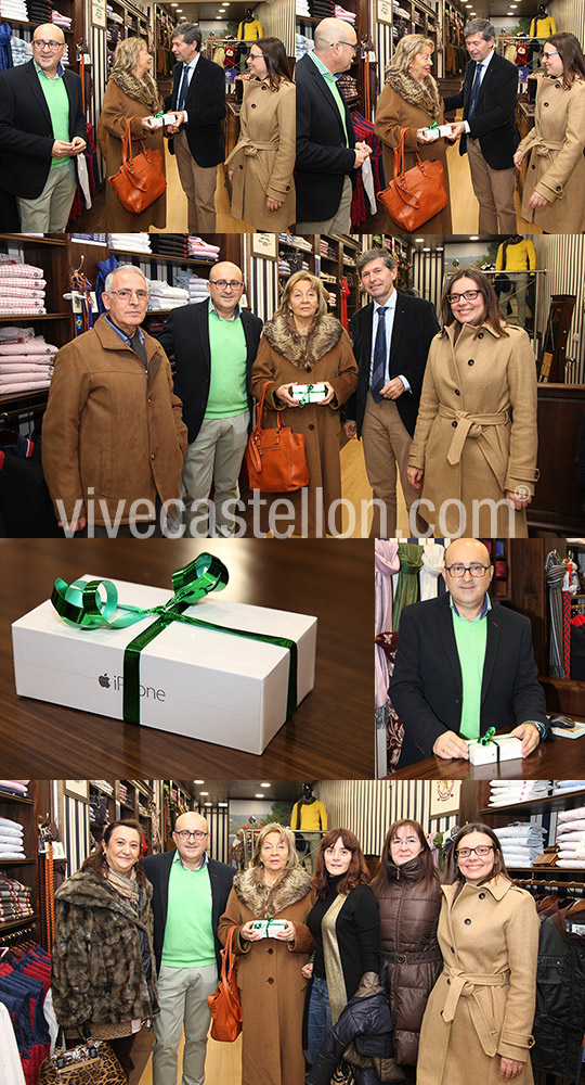 Edelmira Sánchez-Caro Moreno, ganadora del premio de la campaña comercial Más Navidad en los comercios de Castellón Edelmira Sánchez-Caro Moreno, ganadora del premio de la campaña comercial Más Navidad en los comercios de Castellón