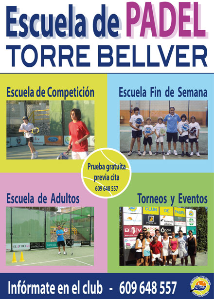 torre bellver club de padel escuela de padel