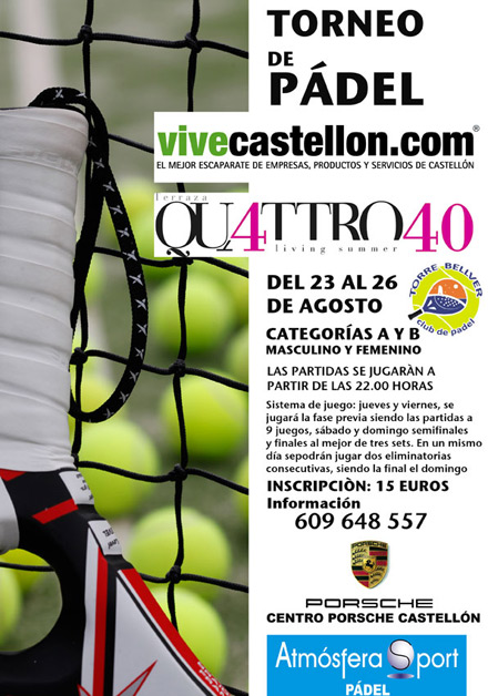 Castellón, Torre Bellver, Club de Pádel Castellón, Torre Bellver, Club de Pádel