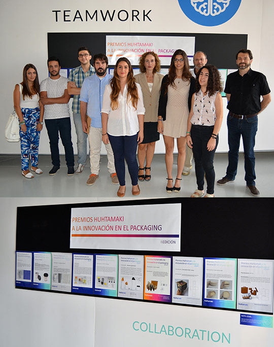 Rubén Soler y Beatriz Vázquez finalistas de los I Premios Huhtamaki a la Innovación en el Packaging Rubén Soler y Beatriz Vázquez finalistas de los I Premios Huhtamaki a la Innovación en el Packaging