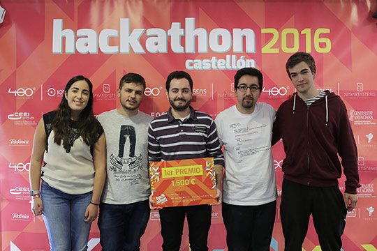 Estudiantes de la UJI ganan el primer Hackathon Castellón