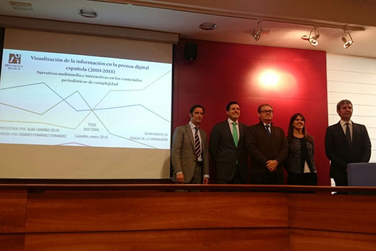 Una tesis de la UJI propone un método innovador para medir la representación visual de la información en la prensa digital Una tesis de la UJI propone un método innovador para medir la representación visual de la información en la prensa digital
