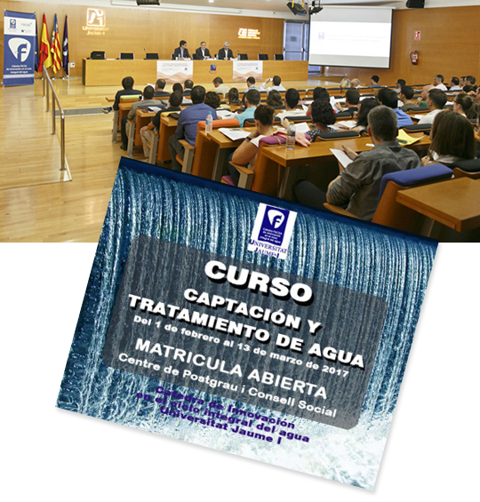 Curso de captación y tratamiento de agua en la UJI Curso de captación y tratamiento de agua en la UJI
