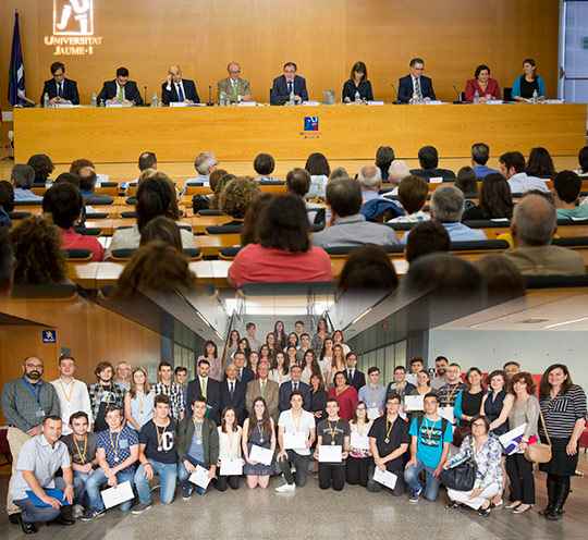 La UJI entrega un total de 43 premios de las Olimpiadas Académicas 2017