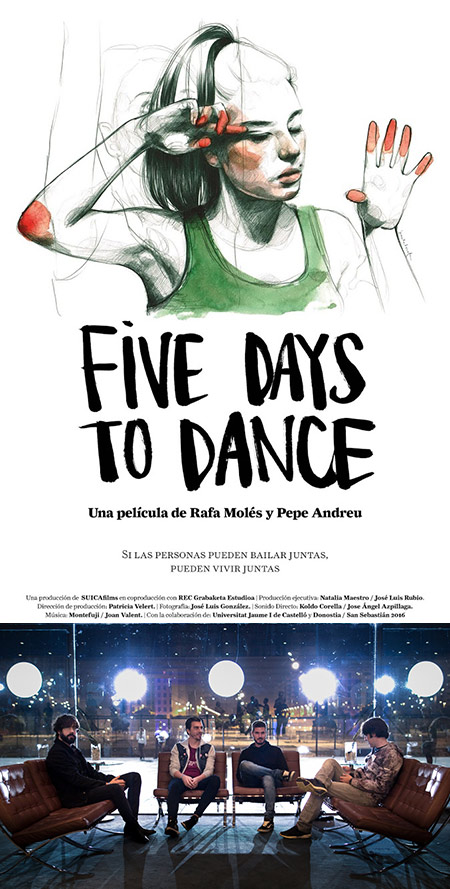 Proyección del documental ´Five days to dance´ en el Museo de Castellón Proyección del documental ´Five days to dance´ en el Museo de Castellón