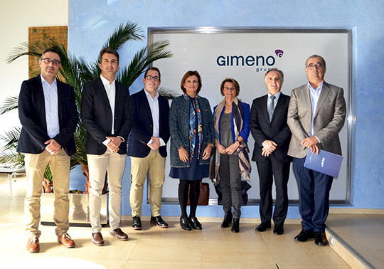 La Universitat Jaume I y Grupo Gimeno afianzan lazos de colaboración