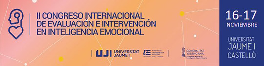 II Congreso Internacional de Evaluación e Intervención en Inteligencia Emocional II Congreso Internacional de Evaluación e Intervención en Inteligencia Emocional