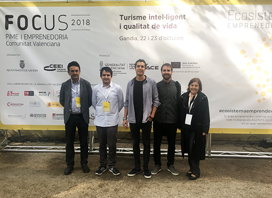 El proyecto de Sergi Trilles y Alberto González «SEnviro for Agriculture» en el Grupo Geotec de la UJI obtiene el premio 5UCV Startup Junior