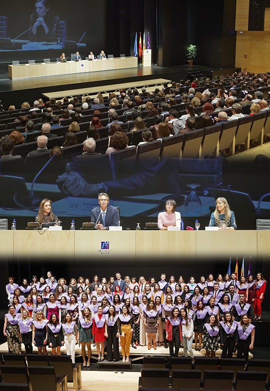 Acto de graduación de alumnos del Grado en Psicología de la UJI