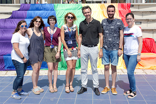 La UJI conmemora el Dia Internacional del Orgullo LGTBI