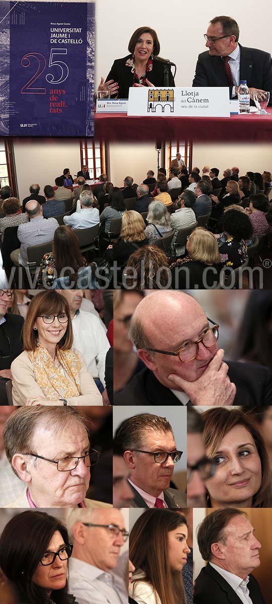 Presentación del libro de la profesora Rosa Agost que recopila la historia de la universidad pública castellonense