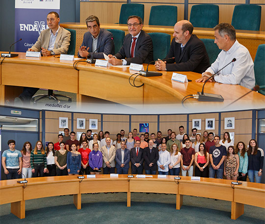 Deportistas de élite de la UJI y participantes en los campeonatos de España universitarios Deportistas de élite de la UJI y participantes en los campeonatos de España universitarios