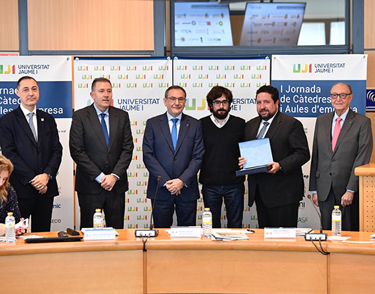 Reconocimiento de la Universitat Jaume I a la Diputación de Castellón Reconocimiento de la Universitat Jaume I a la Diputación de Castellón