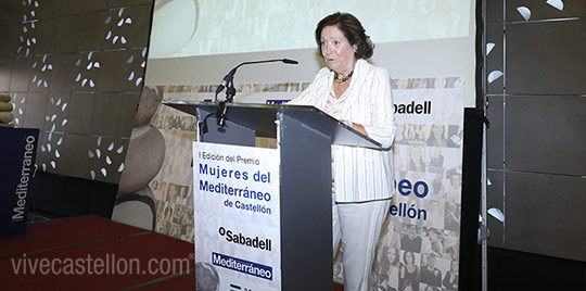 Cristina Botella, premio «Mujer del Mediterráneo» por su trayectoria profesional y humana Cristina Botella, premio «Mujer del Mediterráneo» por su trayectoria profesional y humana