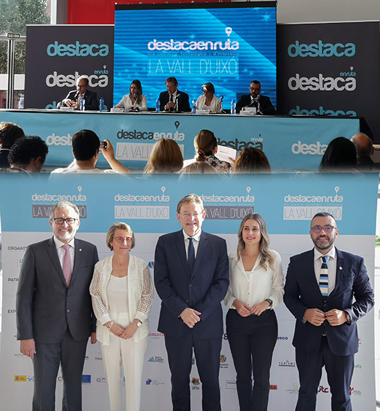 La fira Destaca en Ruta 2019 abre oficialmente su segunda edición en La Vall d'Uixó La fira Destaca en Ruta 2019 abre oficialmente su segunda edición en La Vall d'Uixó