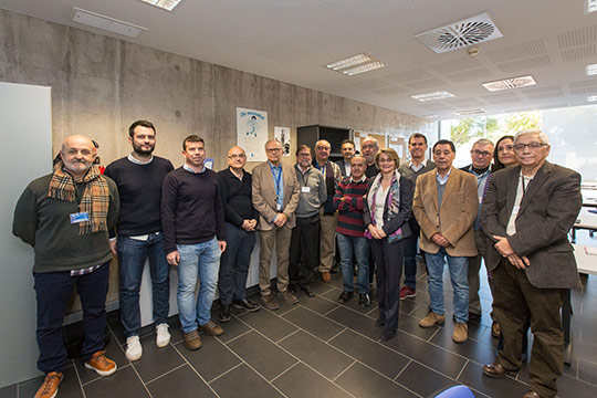 La rectora Eva Alcón se reúne con empresas instaladas en la Universitat Jaume I