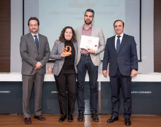 La APP «Monitor de Dolor» del Laboratorio de Psicología y Tecnología de la UJI obtiene el premio a la mejor APP de Medicina de 2018