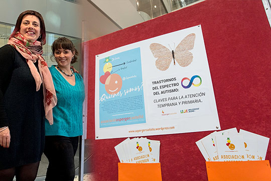 Una exposición en la UJI muestra las claves para la atención temprana y primaria de los trastornos del espectro del autismo