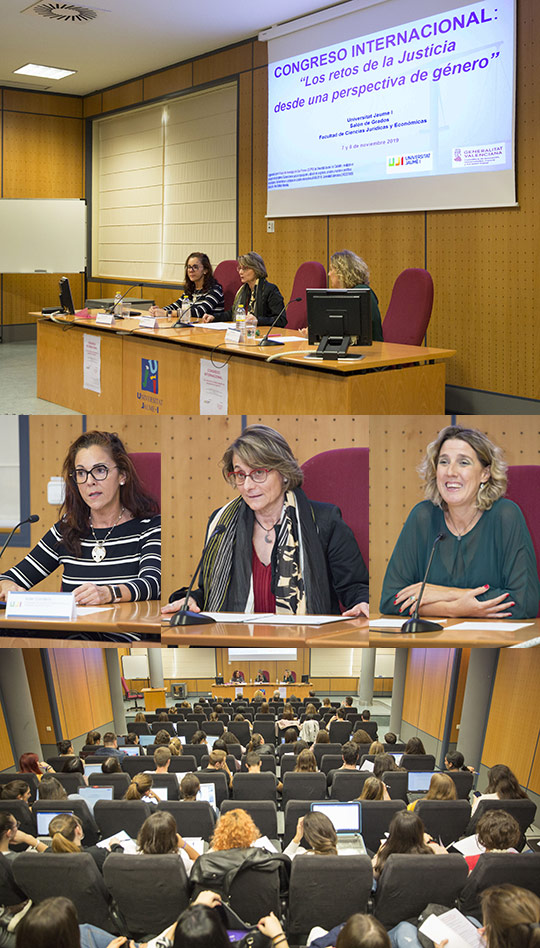 La Universitat Jaume I debate sobre los retos de la justicia desde la perspectiva de género