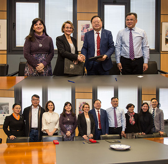La UJI y la Hubei Three Gorges Polytechnic de Yichang firman un protocolo general de colaboración La UJI y la Hubei Three Gorges Polytechnic de Yichang firman un protocolo general de colaboración
