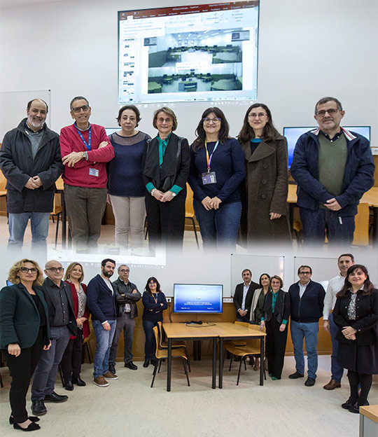 La Universitat Jaume I fomenta el trabajo en equipo con un proyecto piloto de aulas colaborativas La Universitat Jaume I fomenta el trabajo en equipo con un proyecto piloto de aulas colaborativas