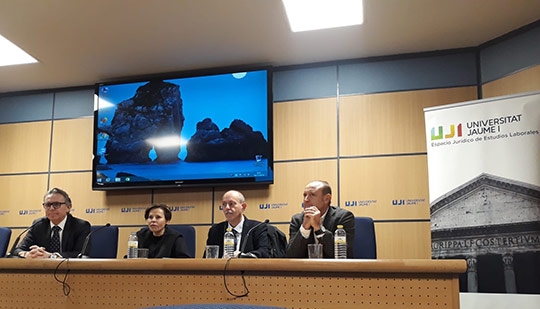 El Espacio Jurídico de Estudios Laborales de la UJI y el despacho Tudón & Abogados organizan un encuentro universidad-empresa sobre la nueva normativa laboral