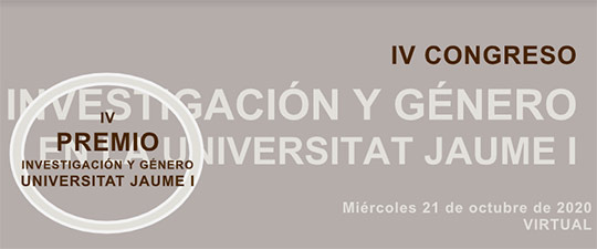 La UJI celebrará virtualmente en octubre la próxima edición del Congreso «Investigación y Género» 