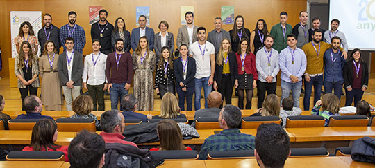Conmemoración del XX aniversario del Programa de Deportistas de Élite en la UJI Conmemoración del XX aniversario del Programa de Deportistas de Élite en la UJI