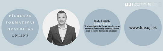 Edgar Bresó ofrece este jueves un seminario online sobre cómo la inteligencia emocional puede ayudar en situaciones de incertidumbre 