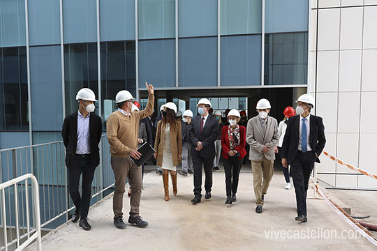 La UJI inicia el tramo final de las obras de la Facultad de Ciencias de la Salud