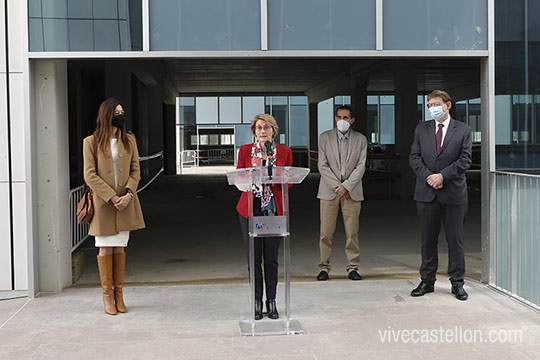 La UJI inicia el tramo final de las obras de la Facultad de Ciencias de la Salud