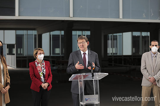 La UJI inicia el tramo final de las obras de la Facultad de Ciencias de la Salud