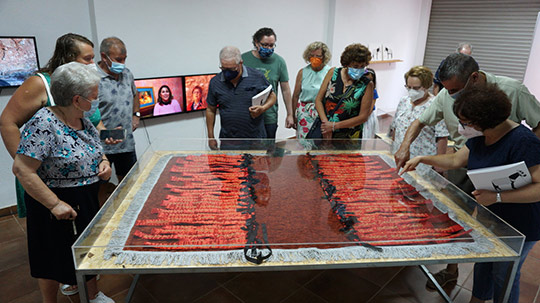 El proyecto AVAN participa durante el fin de semana en la Feria de Arte Contemporáneo de Castelló «Marte»