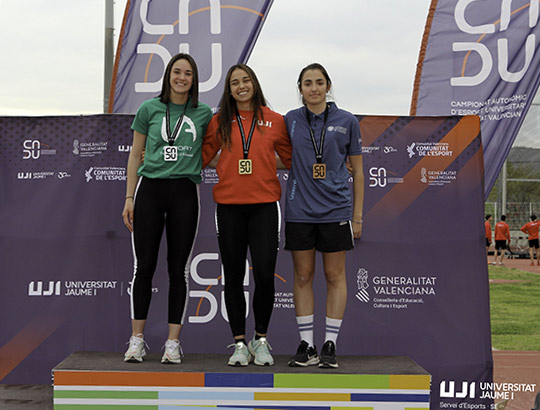 La estudiante de la UJI Carmen Ramos es galardonada con el premio Reina Sofía del Consejo Superior de Deportes