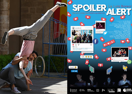 La UJI celebra el Día Mundial de la Danza con los espectáculos «Entre nosotros» y «Spoiler Alert» La UJI celebra el Día Mundial de la Danza con los espectáculos «Entre nosotros» y «Spoiler Alert»