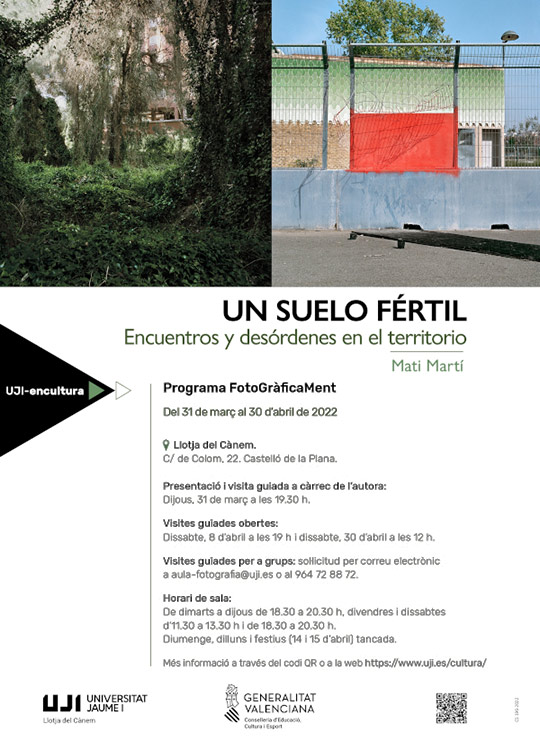 La Llotja del Cànem recibe la exposición «Un suelo fértil. Encuentros y desórdenes en el territorio» de Matí Martí