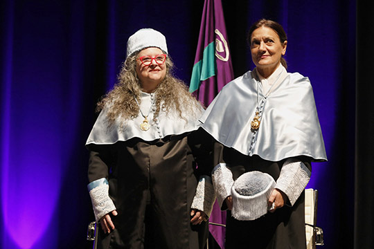 La UJI inviste doctora honoris causa a la profesora Diana Maffía en el acto de apertura de la Escuela de Doctorado