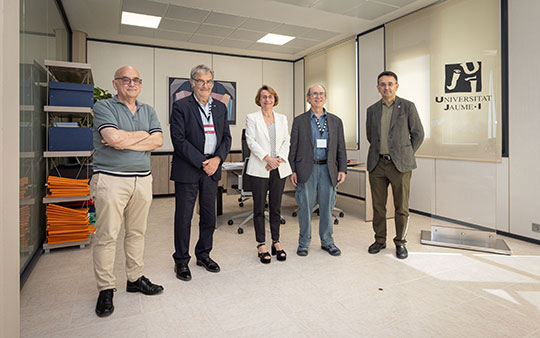 os premios Nobel de Física Frank Wilczek y Serge Haroche visitan la UJI